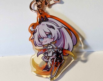 Honkai Impact 3rd Acrylic Keychains - Mei Kiana Bronya