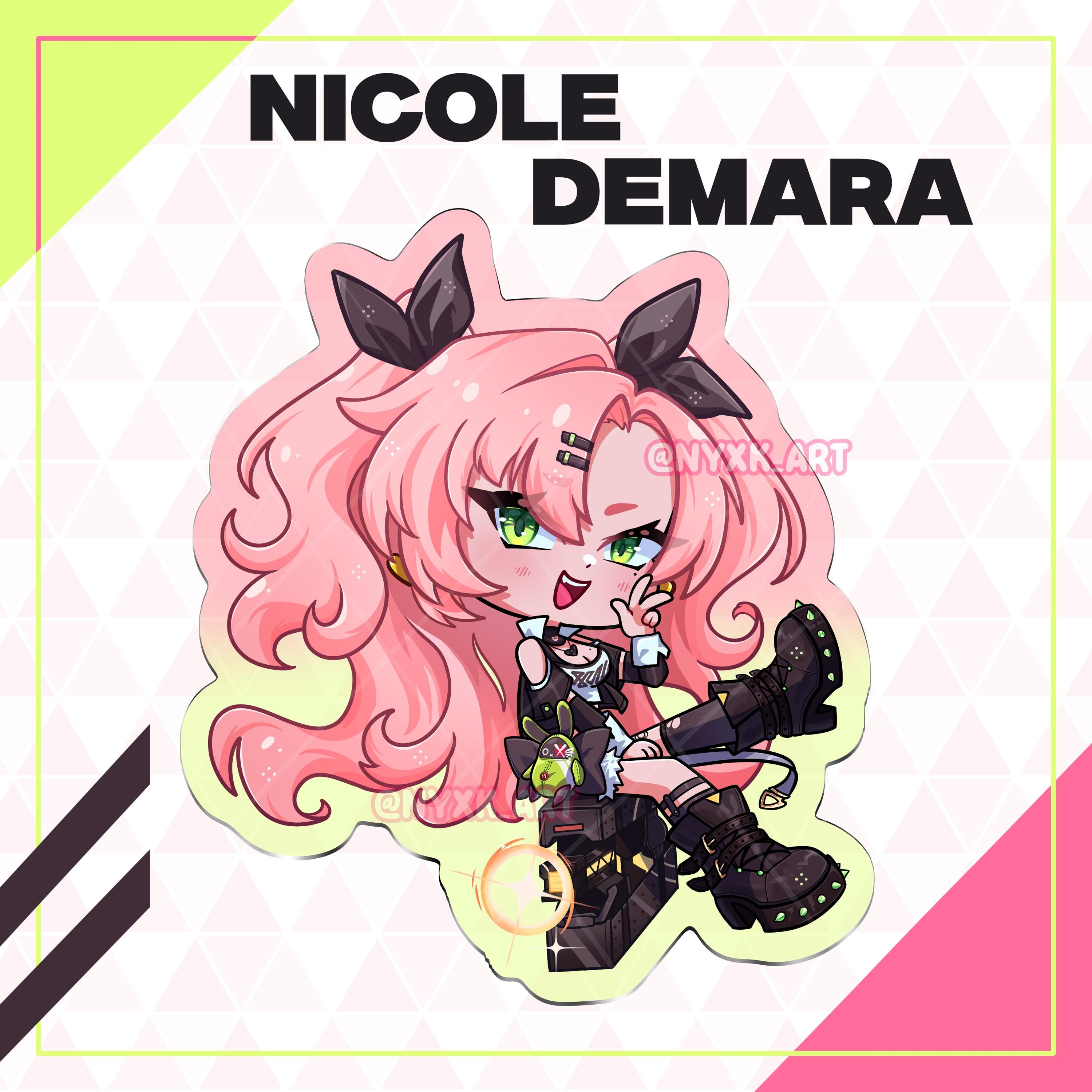 Zenless Zone Zero Keychain/sticker · Ellen Joe · Nicole