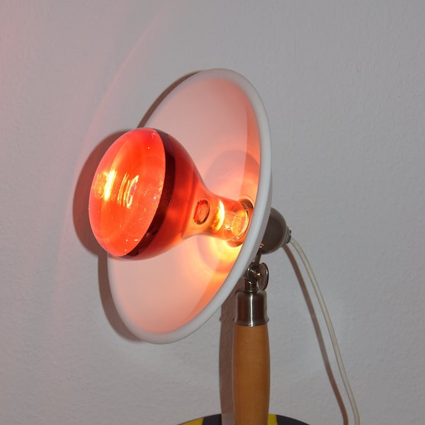 Wärmelampe / Rotlichlampe Vintage 50er Jahre