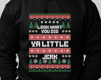 Funny Christmas Sweatshirt | [Unisex] Home Alone Christmas Sweater | Funny Christmas Gift | Ugly Sweater Party | Grumpy Old Man Sweater