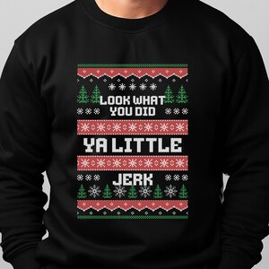 Funny Christmas Sweatshirt | [Unisex] Home Alone Christmas Sweater | Funny Christmas Gift | Ugly Sweater Party | Grumpy Old Man Sweater