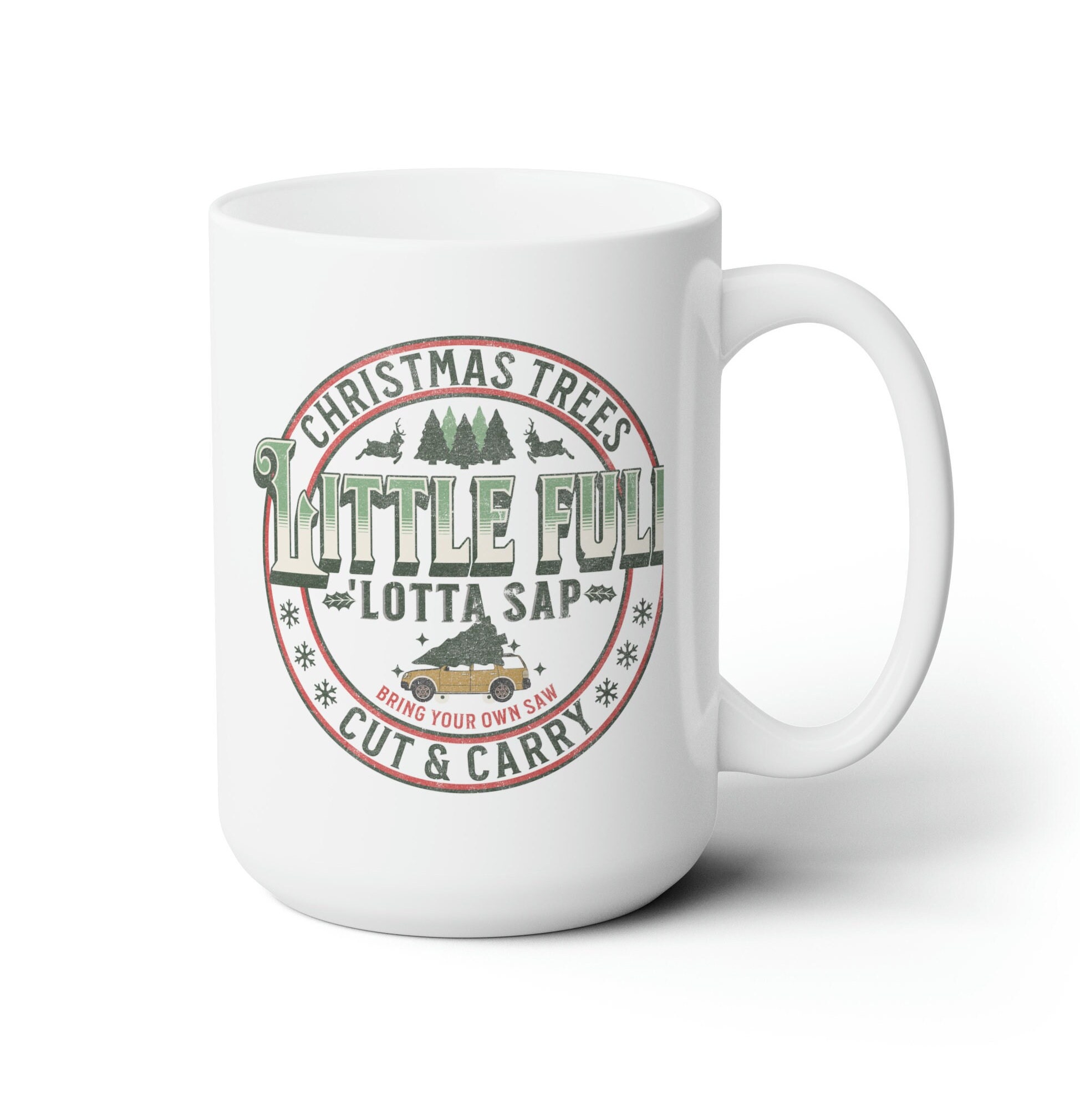 Tazza Di Vetro Natalizia 470ml Con Coperchio In Bambù E Cannuccia - Design Divertente Grinch - Regalo Elefante Bianco
