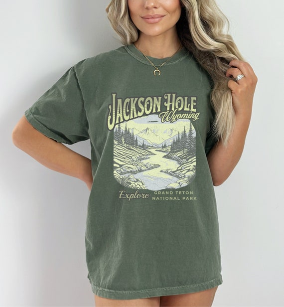 Jackson Hole Wyoming T Shirt National Park Shirt Mountains Jackson Hole Wyoming T Shirt National Park Shirt Mountains