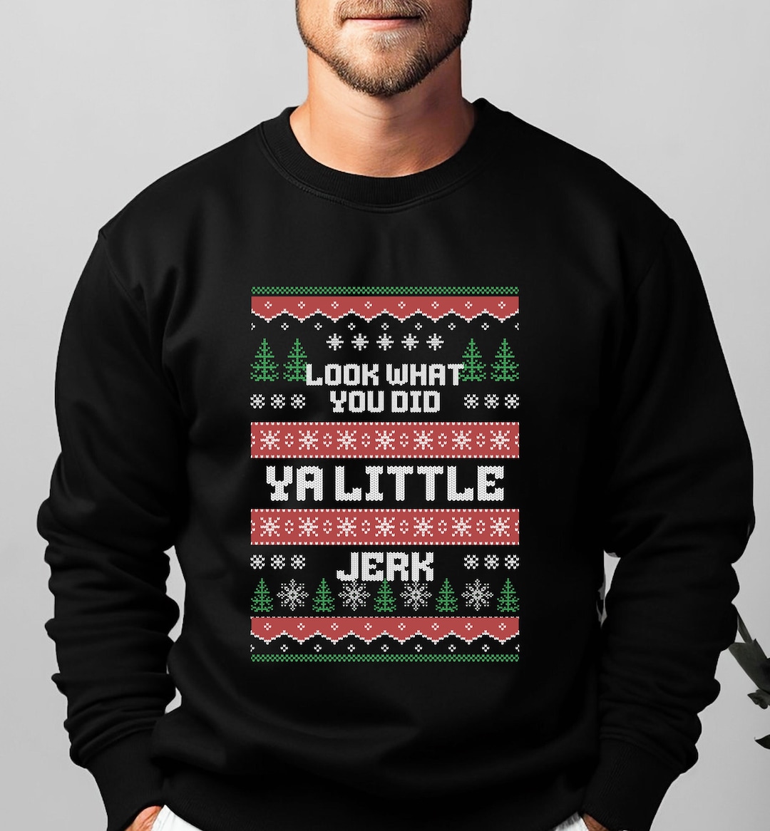 Funny Christmas Sweatshirt [unisex] Home Alone Christmas Sweater