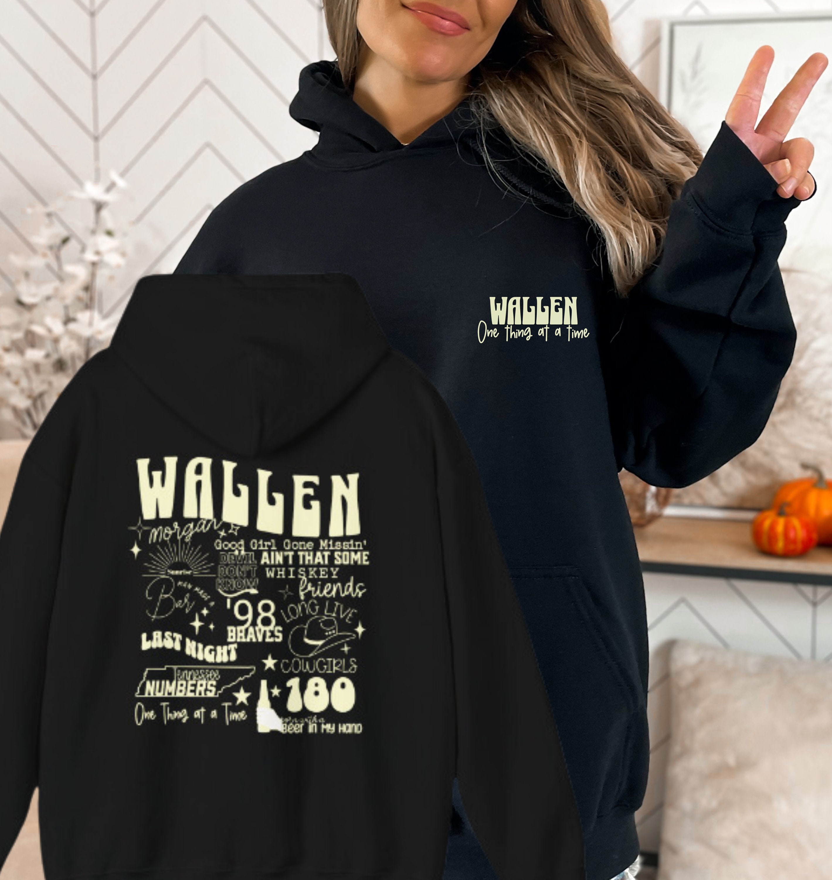 Morgan Wallen Hoodie One Thing at A Time Wallen Sweatshirt Morgan