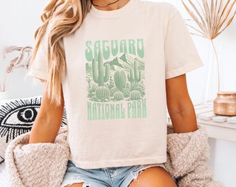 Camiseta con gráfico vintage desértico / Camiseta Comfort Colors 3023CL / Camiseta con estética western desgastada / Camiseta vaquera bohemia / Camiseta moderna para actividades al aire libre