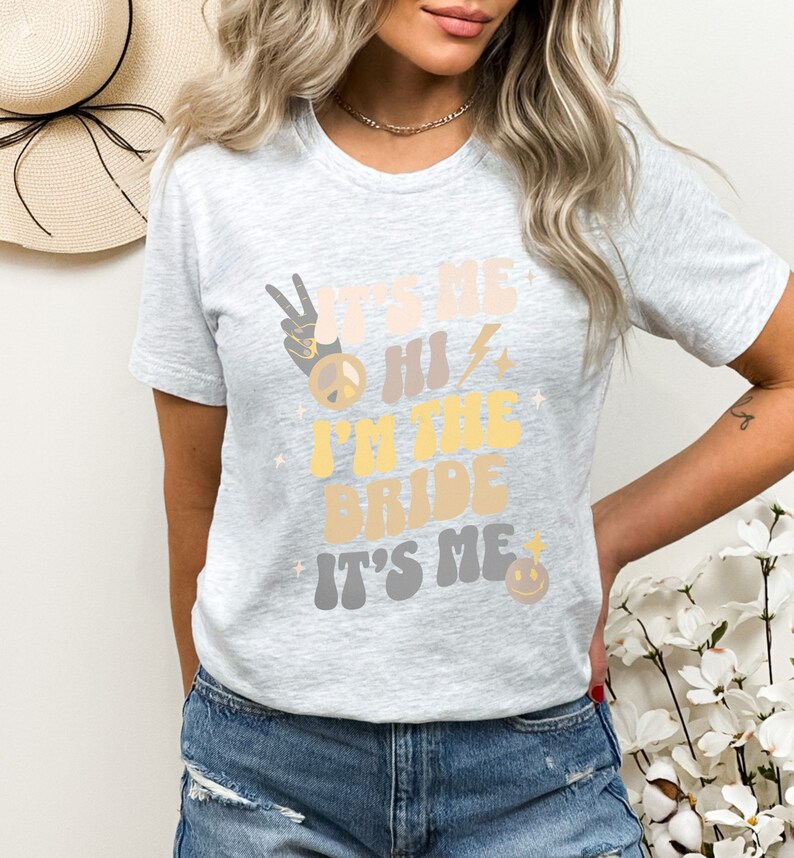 Bachelorette Shirt for Eras Tour Fan I'm The Bride Tee for Taylor Fan Anti-Hero Bachelorette Top for Bride Stand Out Tee Bachelorette Party Ash