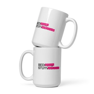 Bed Stuy White Glossy Mug