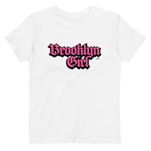 GritKid™ Brooklyn Girl Organic Cotton Kids T-Shirt