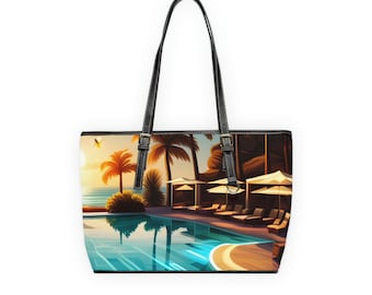 PU Leather Shoulder Bag