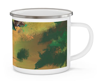 Enamel Camping Mug