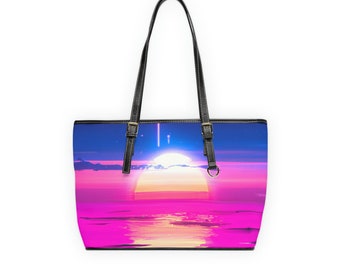 Wild Canvas Leather Shoulder Bag