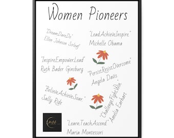 Women Pioneer Wall Art