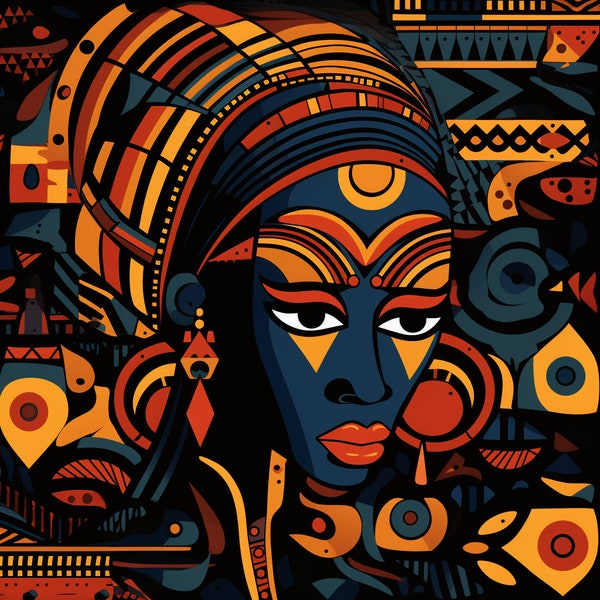 African Print Paper - Etsy