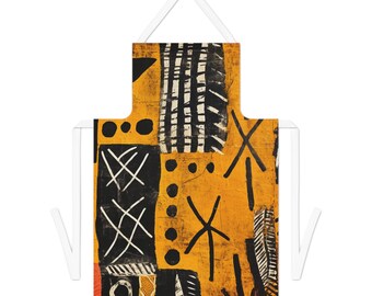 Bark Cloth Apron