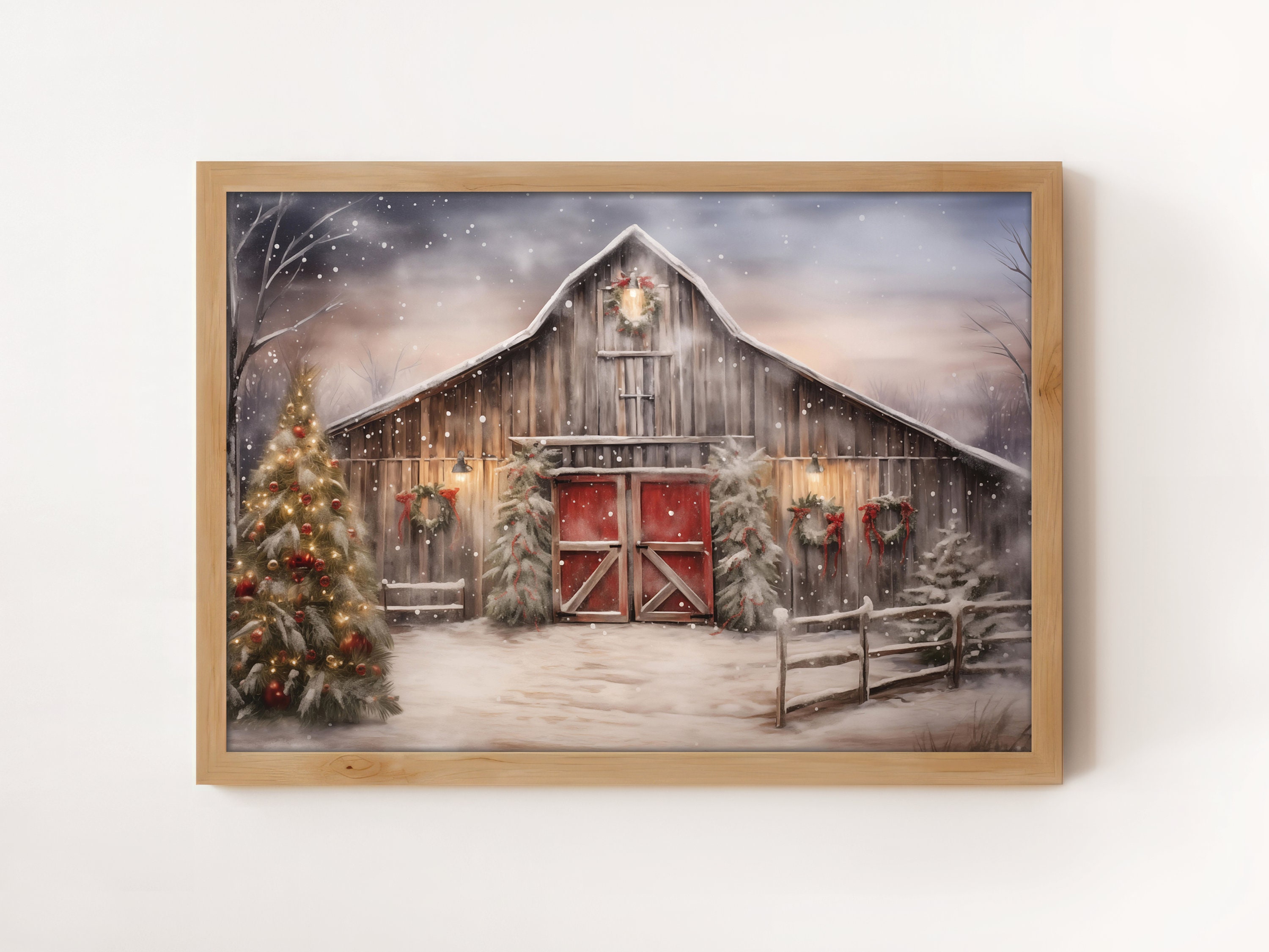 Old Rustic Barn Canvas, Framed, Metal, or Acrylic Free Shipping Free 8x8  Canvas With Any Purchase see Personalization Field 