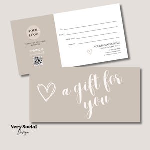Boho Gift Certificate Printable Template Bundle DIY Gift Voucher | Editable Gift Card Spa Lash Salon Certificate Canva | INSTANT DOWNLOAD
