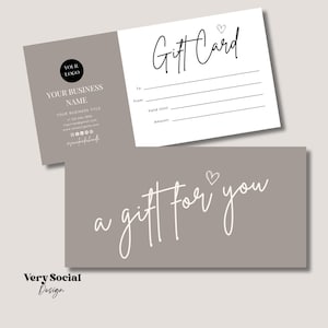 Boho Gift Certificate Printable Template Bundle DIY Gift Voucher | Editable Gift Card Spa Lash Salon Certificate Canva | INSTANT DOWNLOAD