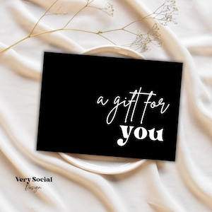 Boho Gift Certificate Printable Template DIY Gift Voucher | Editable Business Gift Card Spa Lash Salon Certificate Canva | INSTANT DOWNLOAD