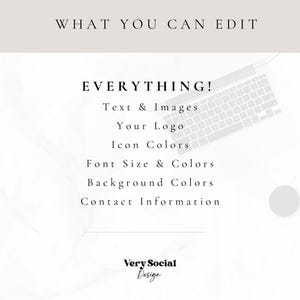 Credit Specialist Website Template: Editable Canva Design (Digital Download) image 7