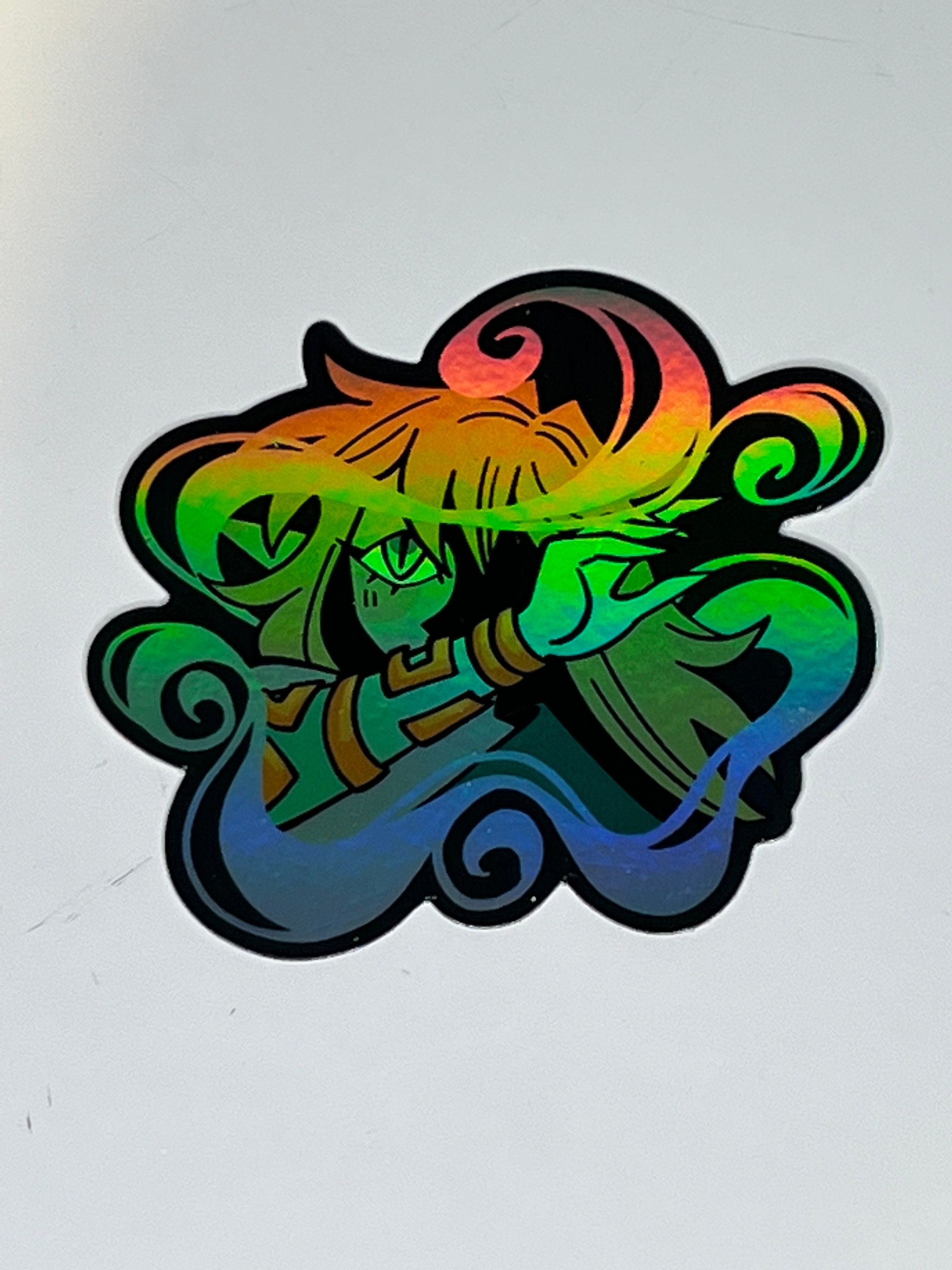 1link Sticker Link Holographic Sticker Waterproof Vinyl Sticker - Etsy