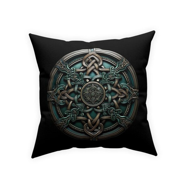 Irish , Celtic Motive Decorative Pillow