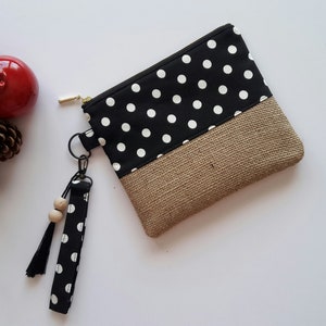 Wristlet Clutch English PDF (Gift Sewing Planner) / Sewing Pattern / Zipper Pouch/ Sewing Tutorial / Cosmetic Bag / DIY Craft / Project Bag
