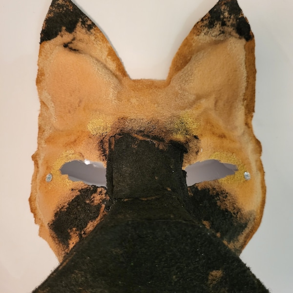 German Shepherd Mask Therian - Etsy