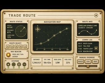 Trade Route Screen