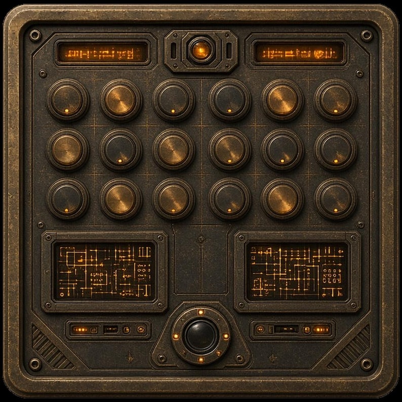 Bronze Patina Grid Panel - Etsy