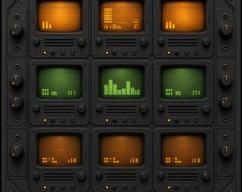 Crt Amber Stack Panel
