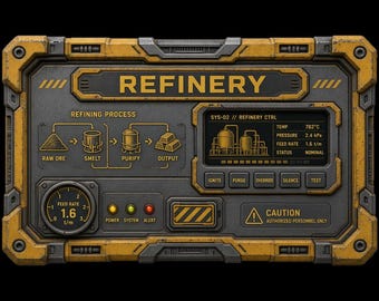 Panel de refinería
