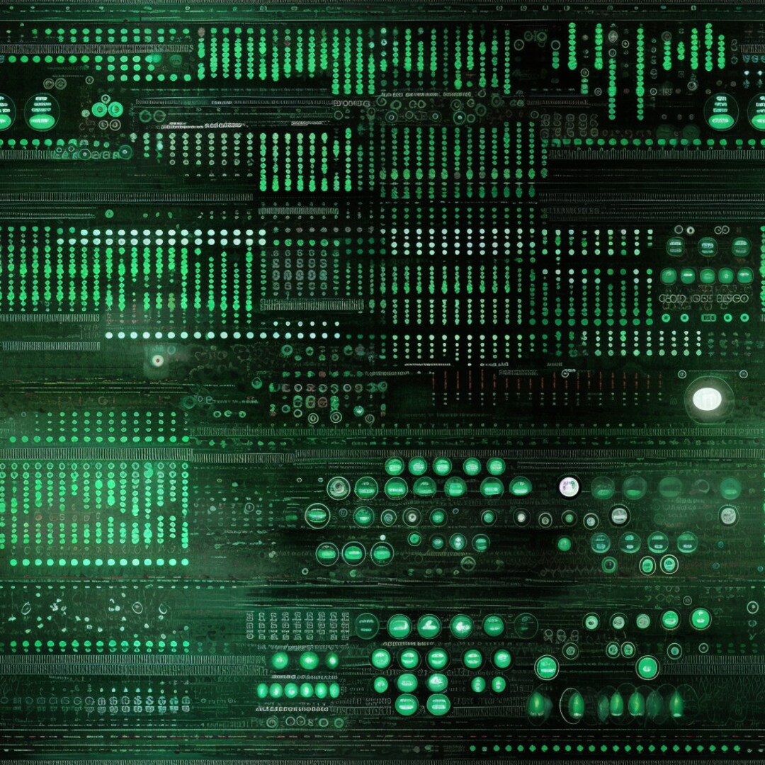 Scifi Seamless Tile Texture Circuits (5.5-inch LARGE Sticker) - Etsy