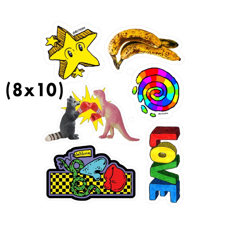 Original Kisscut Vinyl Decals Etsy