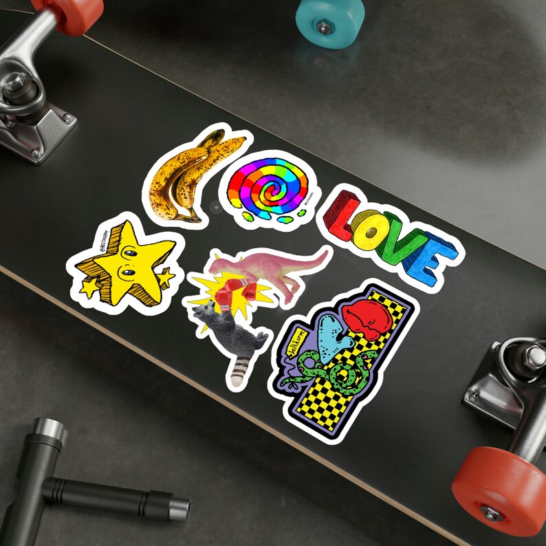 Original Kisscut Vinyl Decals Etsy