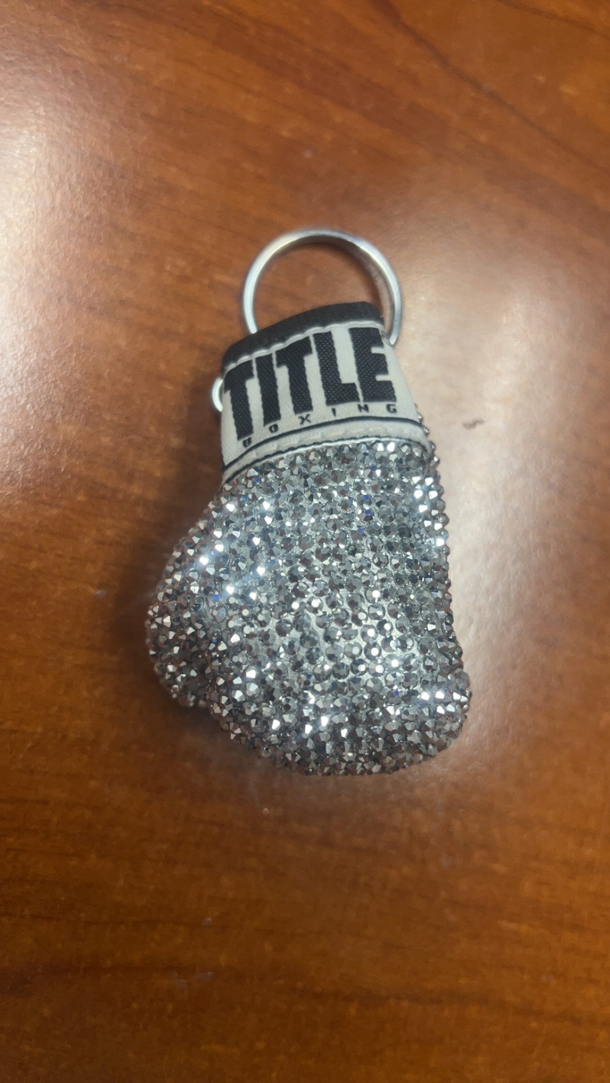 Bedazzled Boxing Glove Keychain - Etsy