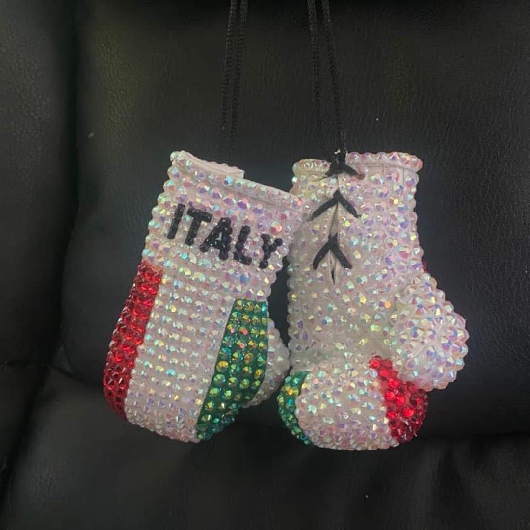 Buy US Virgin Islands Mini Boxing Gloves