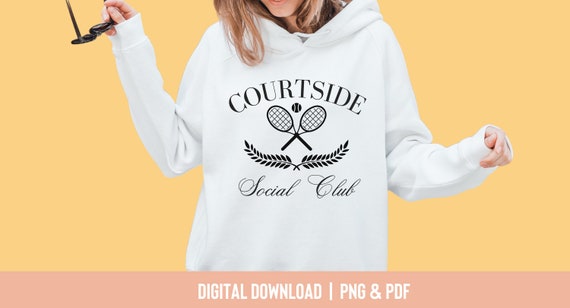 Tennis Mom Social Club PNG | Courtside Social Club | Tennis Mom |  Sports Mom | Digital Download