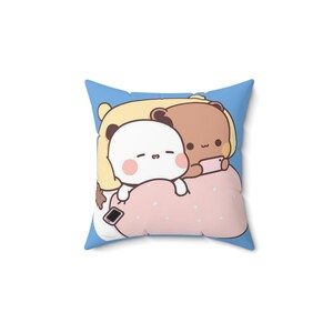 Bubu Dudu Spun Polyester Square Pillow