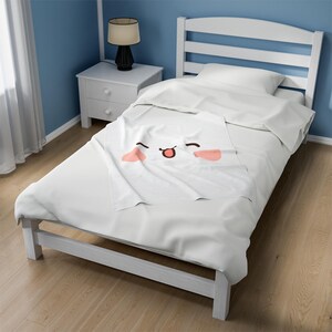 Cute Bubu Velveteen Plush Blanket