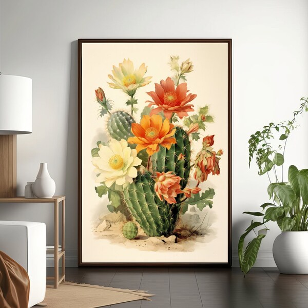 Cactus Painting - Etsy
