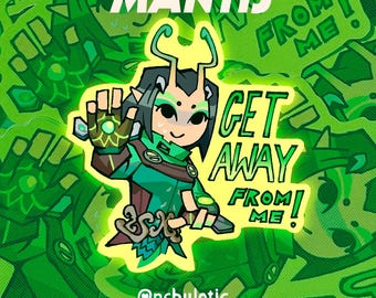 MANTIS | Marvel Rivals Green Support Sticker