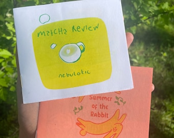 Collection of Riso Zines || Summer of the Rabbit / Matcha Review / A World Connected by Soap