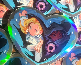 Cloak and Dagger | Marvel Rivals Holographic Sparkle Sticker