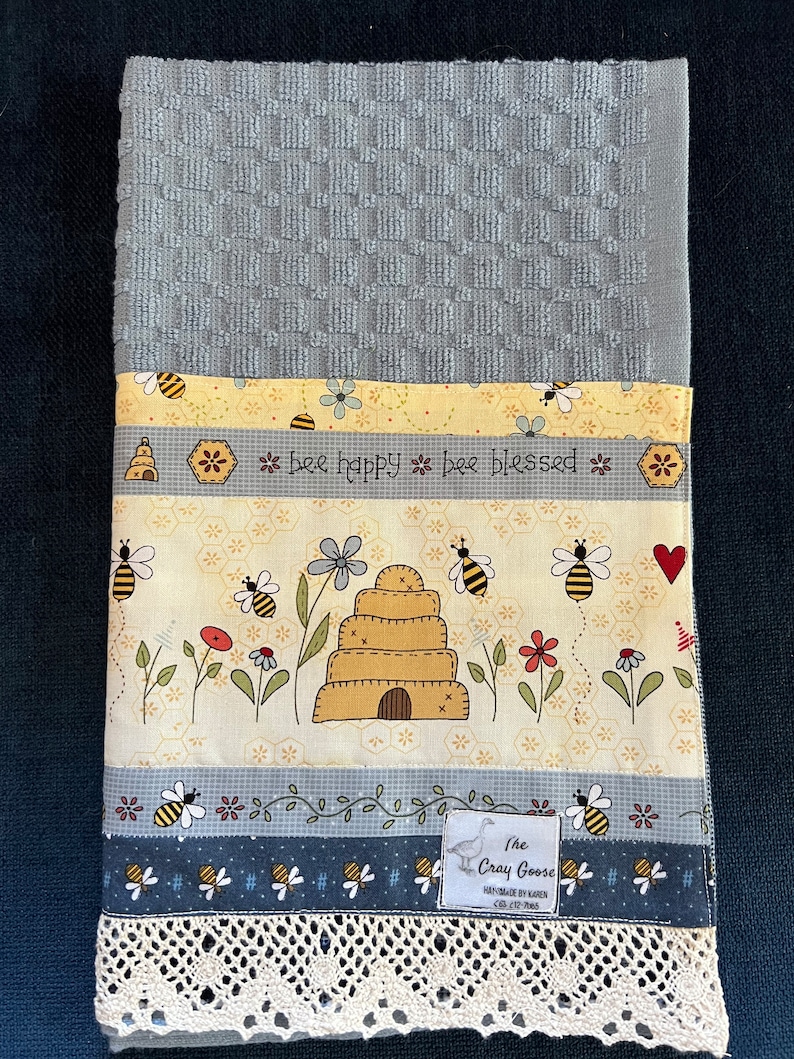 Farmhouse Dish Towels Etsy