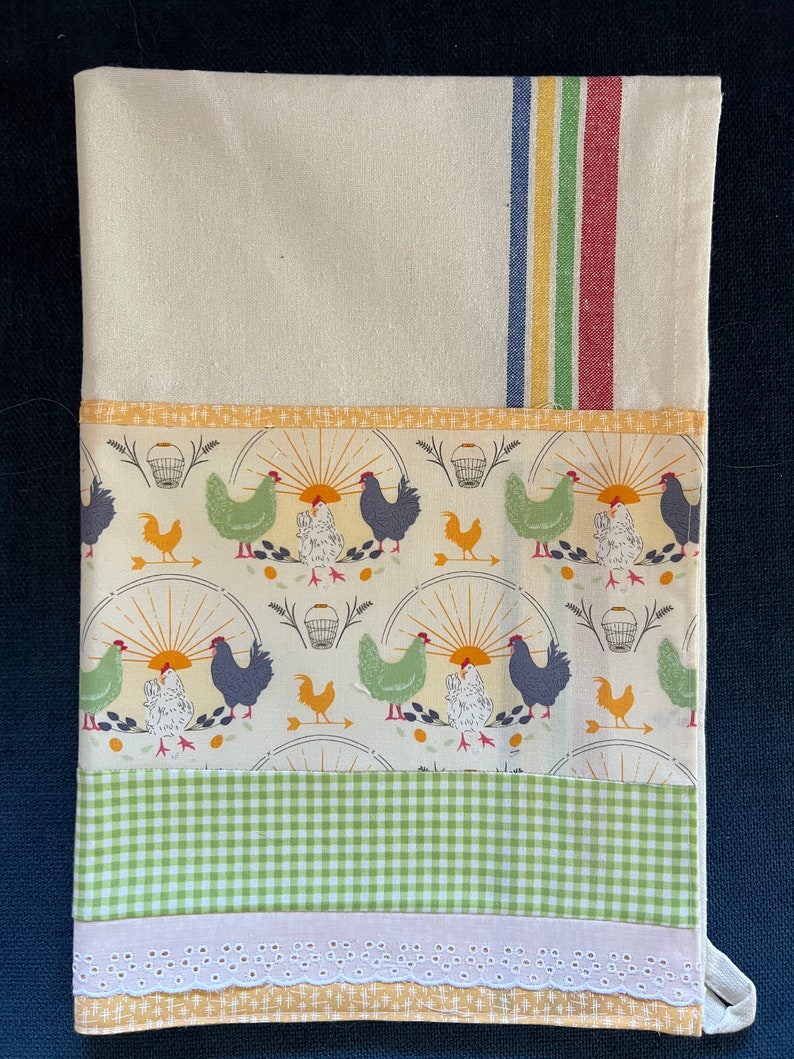 Farmhouse Dish Towels Etsy