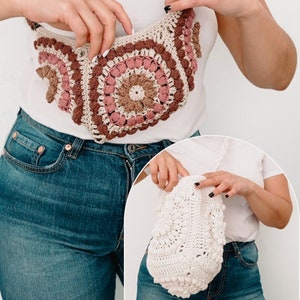 Crochet Pattern (PDF) - Campania Bag and Waist Pack Kit