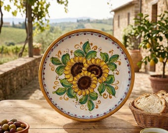 Italian Hand Painted Decorative Plate – Nino Parrucca, Palermo