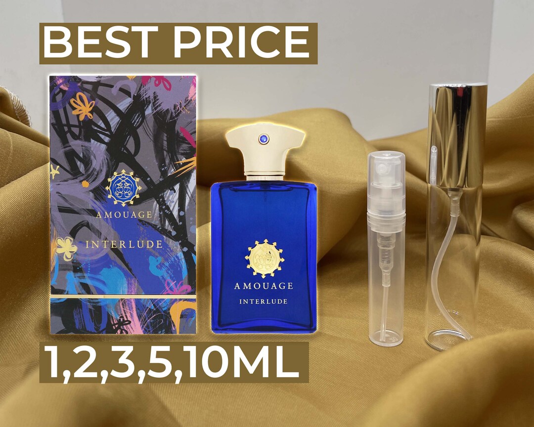 Interlude Man Amouage Perfume Decanting Perfume Travel Spray Etsy