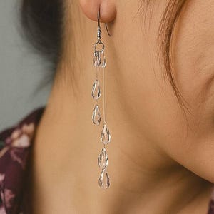 Falling Rain Earring